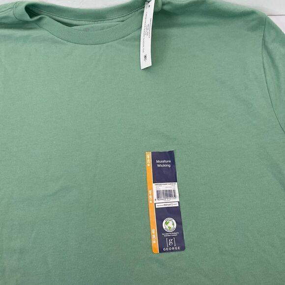 NEW! George| Medium| Moisture Wicking| Crew Neck| Short Sleeve Tee - Picture 10 of 12
